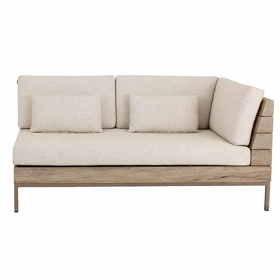 Loungeset Module Applebee Long Island Lounge Coastal Sofa Left 161 Teak Natural Oak