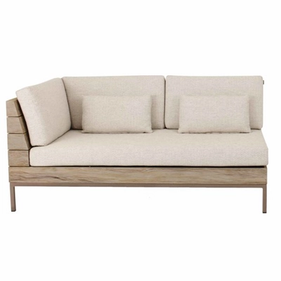 Loungeset Module Applebee Long Island Lounge Coastal Sofa Right 161 Teak Natural Oak
