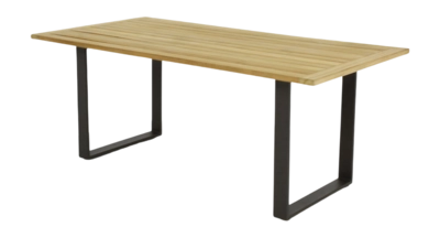Tuintafel Onderstel Applebee Condor Dining Table Base Aluminium Black