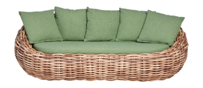 Loungebank Applebee Cocoon Sofa 236 Mocca Cream