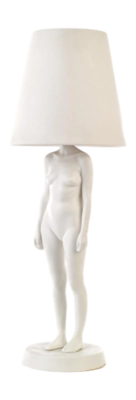 Tafellamp POLSPOTTEN Hiding Lady White