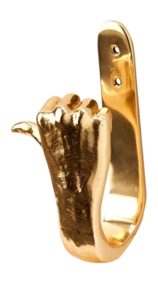 Haakje POLSPOTTEN Hook Thumbs-Up Gold
