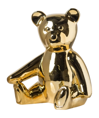 Spardose POLSPOTTEN Moneybox Teddy Teddy Gold