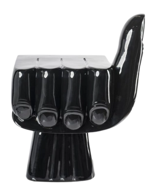 Stoel POLSPOTTEN Chair Fist Black