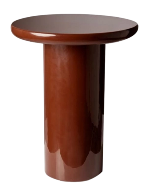 Bijzettafel POLSPOTTEN Mob Burgundy Red