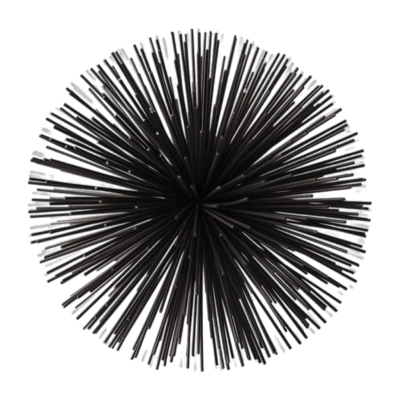 Ornament POLSPOTTEN Prickle Black S
