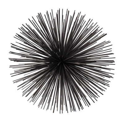 Ornament POLSPOTTEN Prickle Black L