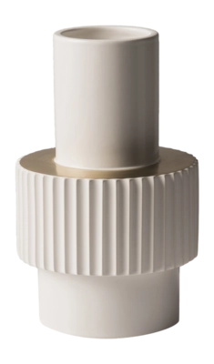 Vase POLSPOTTEN Gera White S