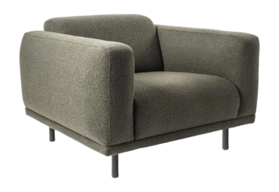 Loungestoel POLSPOTTEN Teddy Olive Green