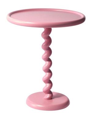 Side Table POLSPOTTEN Twister Pink