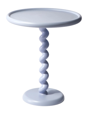 Side Table POLSPOTTEN Twister Light Blue