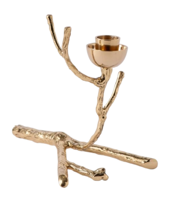 Kandelaar POLSPOTTEN Twiggy Gold