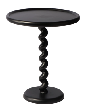 Side Table POLSPOTTEN Twister Black