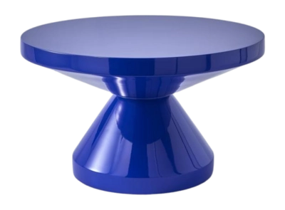 Table Basse POLSPOTTEN Zig Zag Darl Blue