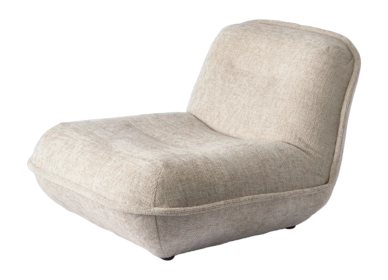 Lounge Chair POLSPOTTEN Puff Ecru