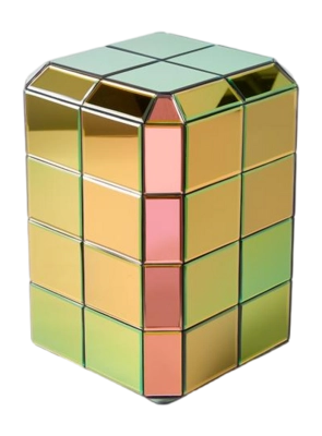 Bijzettafel POLSPOTTEN Pillar Pixel Multi S