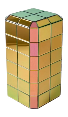 Bijzettafel POLSPOTTEN Pillar Pixel Multi M