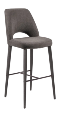Barstoel POLSPOTTEN Holy Dark Grey