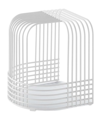Hocker POLSPOTTEN Drop End White