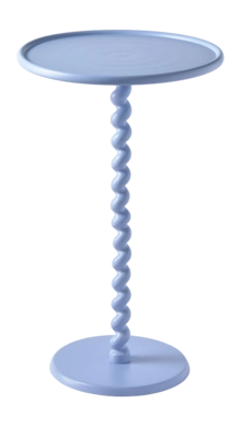 Bar Table POLSPOTTEN Twister Light Blue