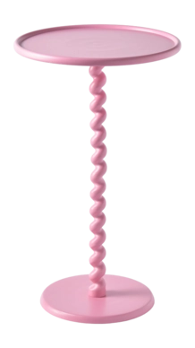 Bar Table POLSPOTTEN Twister Pink