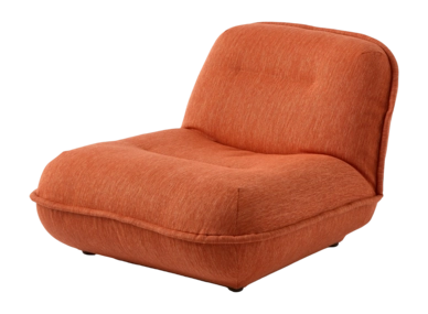 Lounge Chair POLSPOTTEN Puff Orange