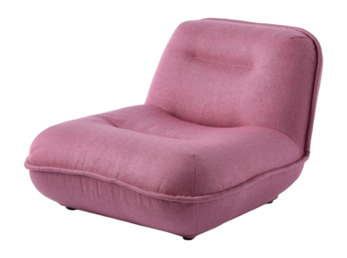 Lounge Chair POLSPOTTEN Puff Pink
