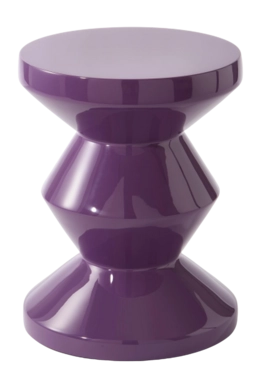Zig Zag POLSPOTTEN Dark Purple