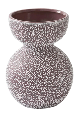 Vaas POLSPOTTEN Boolb Dots Dark Purple M