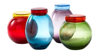 Voorraadpot POLSPOTTEN Bloated Mix Multi  (Set van 4)