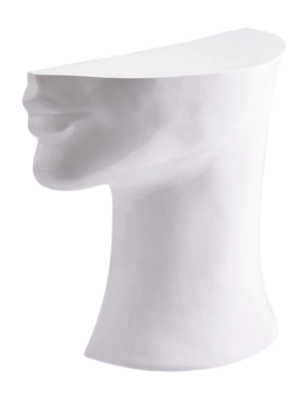 Bijzettafel POLSPOTTEN Head Right Bottom White