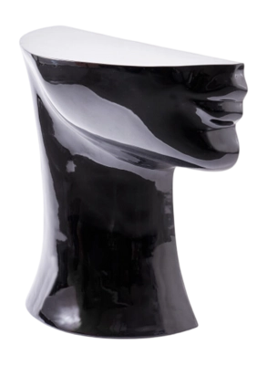 Beistelltisch POLSPOTTEN Head Left Bottom Black