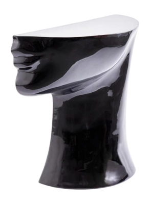 Bijzettafel POLSPOTTEN Head Right Bottom Black