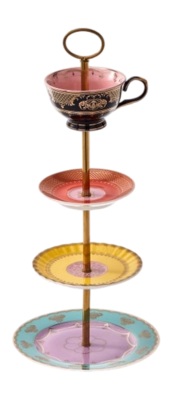 Etagère POLSPOTTEN High Tea Set Grandpa Multi