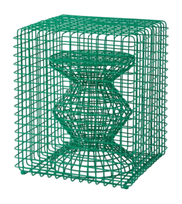 Tabouret POLSPOTTEN Zig Zag Fil Light Green