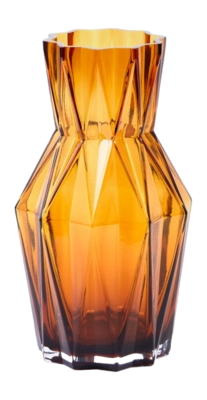 Vaas POLSPOTTEN Folds Glass Ochre S