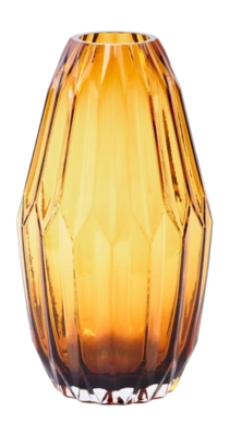 Vaas POLSPOTTEN Folds Glass Ochre M