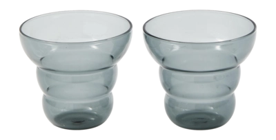 Tumbler POLSPOTTEN Mizu Kiri Light Grey (Set of 2)
