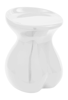 Stool POLSPOTTEN Body White