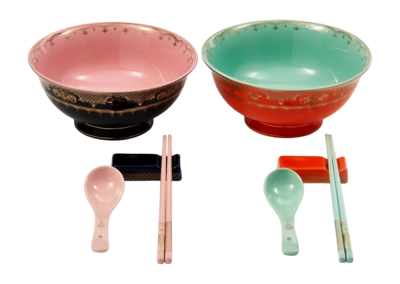 Crockery Set POLSPOTTEN Ramen Set Grandpa (Set of 2)