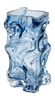 Vase POLSPOTTEN Ice Dark Blue