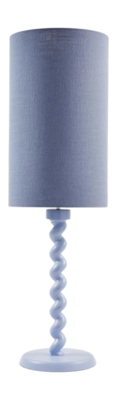 Lampenkap POLSPOTTEN Lamp Shade Ø35Xh60Cm Light Blue