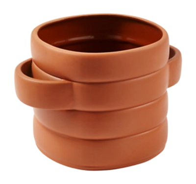 Bloempot POLSPOTTEN Plant Pot Namobo Cognac M