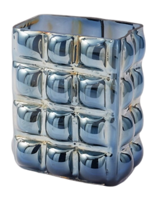 Vase POLSPOTTEN Bubble Blue L