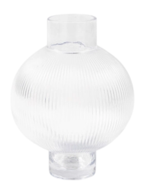 Vase POLSPOTTEN Hot Air Balloon Transparent