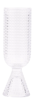 Champagne Glass POLSPOTTEN Rooftop Transparent (Set of 4)