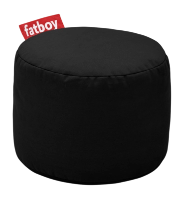 Poef Fatboy Point Stonewashed Black Ø50 x 35