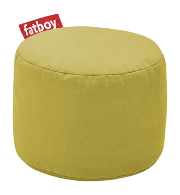 Poef Fatboy Point Stonewashed Lime Green Ø50 x 35