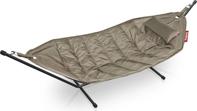 Hangmat Fatboy Headdemock Taupe (Incl. Kussen + Rack Black)
