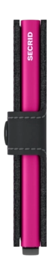 3---ORIGINAL_JPG-Matte - Miniwallet - Black & Fuchsia - Fuchsia - Side